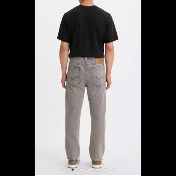 Levi's Premium 551 Z Straight Men's Jeans Gray 34 Waist 100% Cotton - Picture 7 of 10